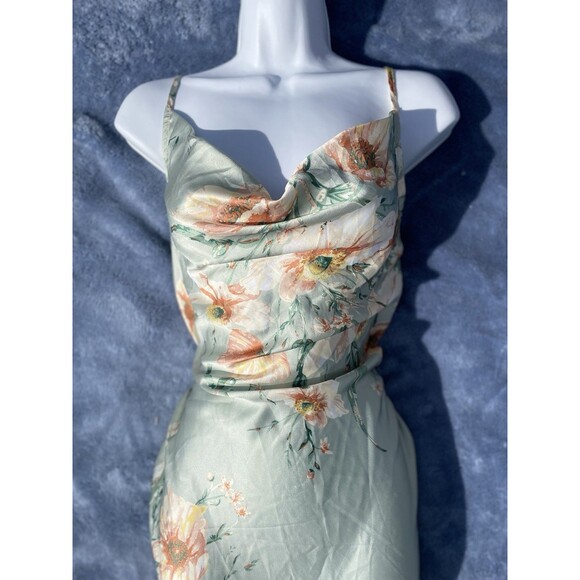 Shein floral dress knee  Midi Size L - Picture 6 of 10